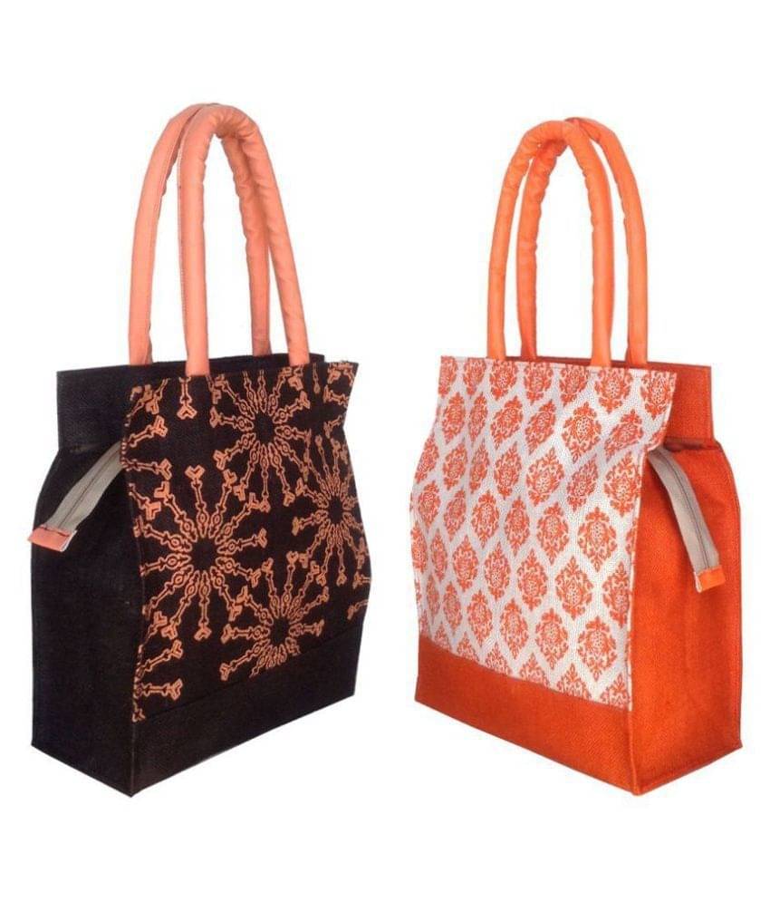     			Foonty Multi Lunch Bags - 2 Pcs