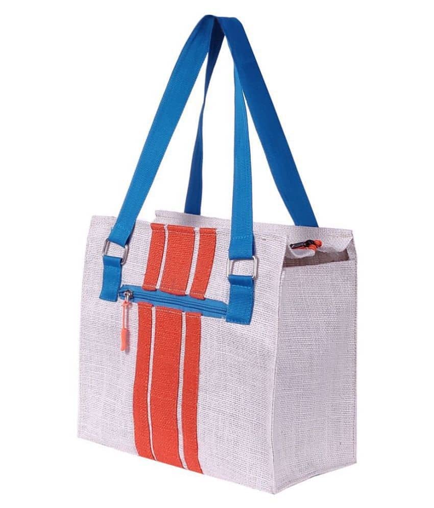 Foonty White Lunch Bags - 1 Pc - Handbags | Buy online on ZillyBuy
