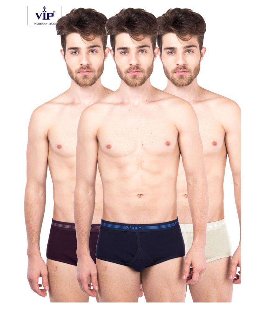     			VIP Multi Brief Pack of 3