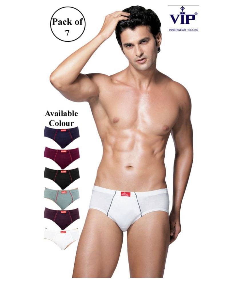     			VIP Multi Brief Pack of 7