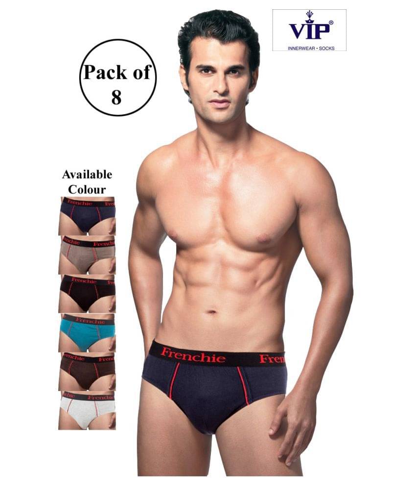     			VIP Multi Brief Pack of 8