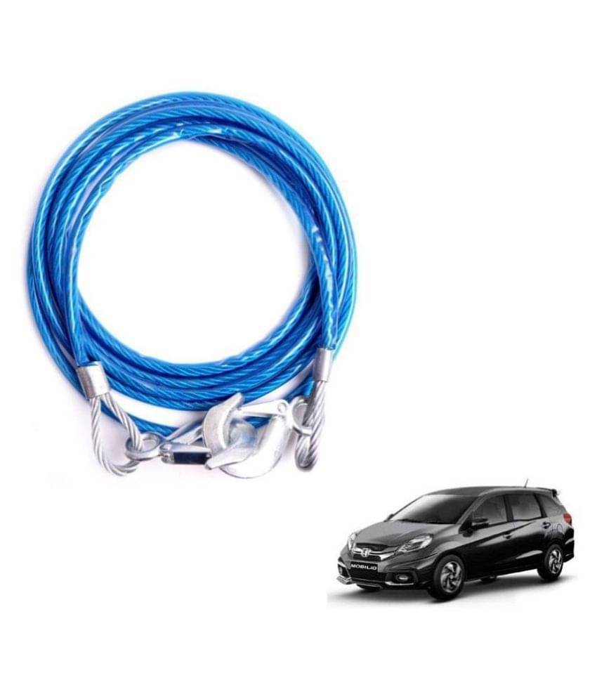 AutoRight Metallic with Rubber Sheath Towing Cable 3 Blue AutoRight Metallic with Rubber Sheath Towing Cable 3 Blue