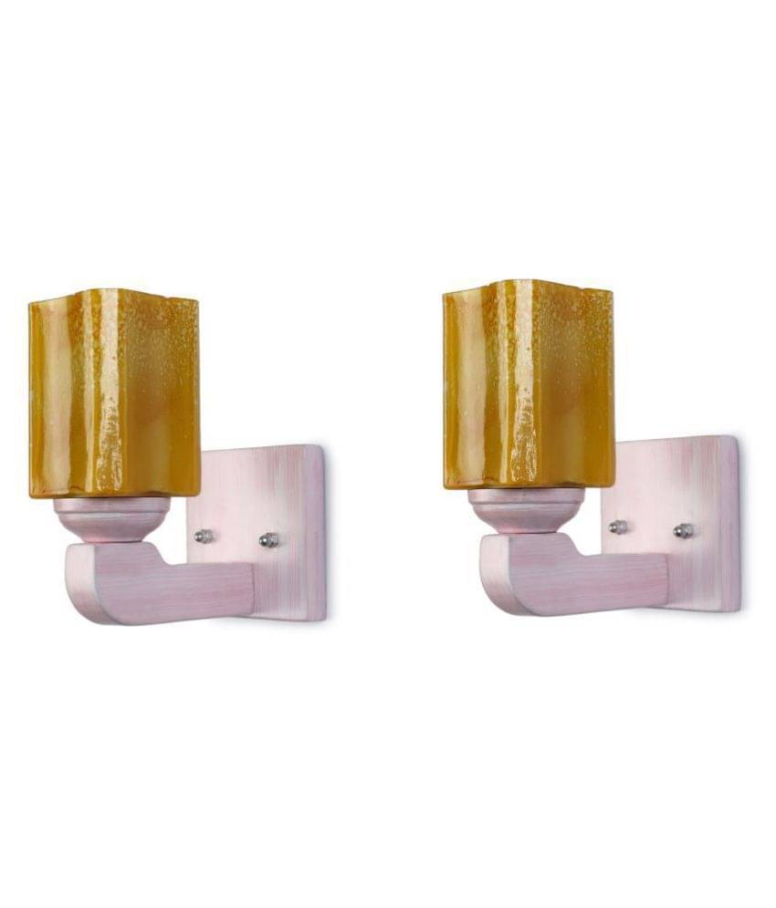     			AFAST Decorative Wall Lamp Light Glass Wall Light Multi - Pack of 2