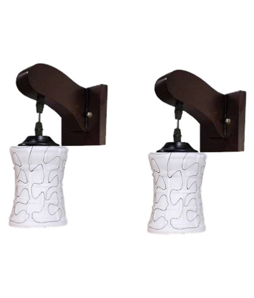 AFAST Decorative Wall Lamp Light Glass Wall Light Multi - Pack of 2     			AFAST Decorative Wall Lamp Light Glass Wall Light Multi - Pack of 2