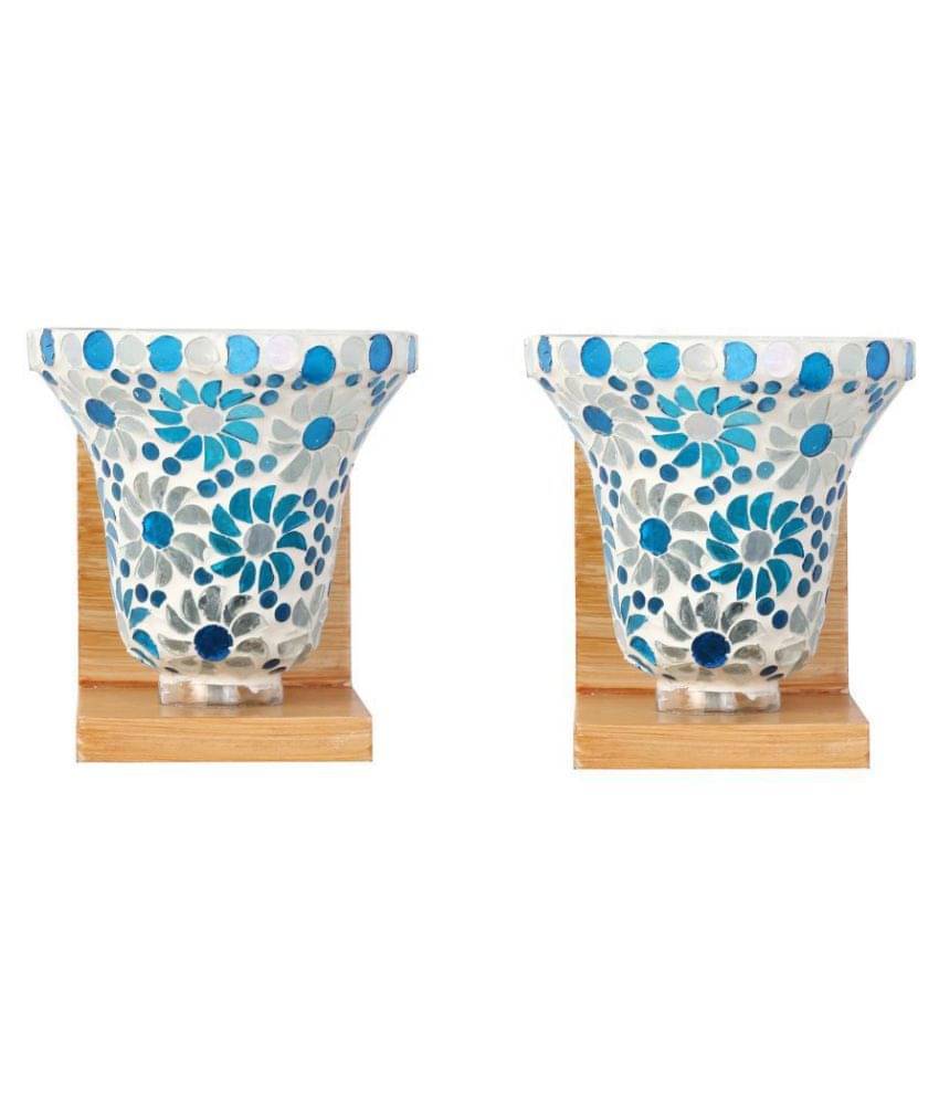     			AFAST Decorative Wall Lamp Light Glass Wall Light Multi - Pack of 2