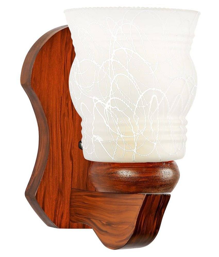     			AFAST Decorative Wall Lamp Light Wood Wall Light Multi - Pack of 1