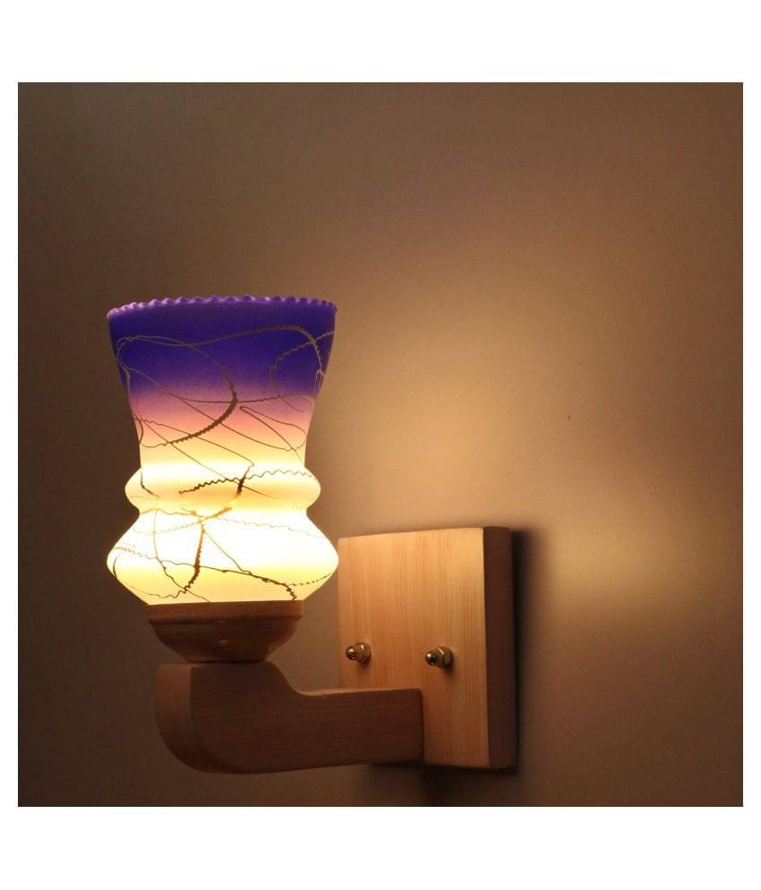     			AFAST Decorative Wall Lamp Light Glass Wall Light Multi - Pack of 1