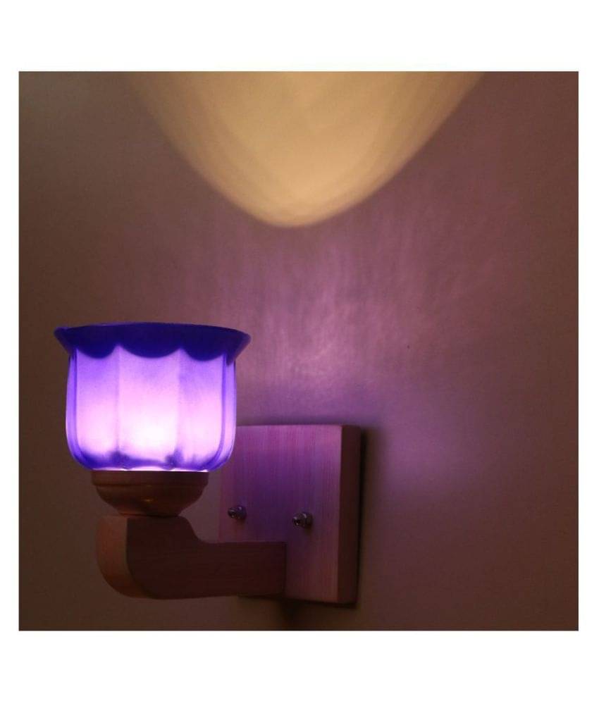 AFAST Decorative Wall Lamp Light Glass Wall Light Blue - Pack of 1 AFAST Decorative Wall Lamp Light Glass Wall Light Blue - Pack of 1