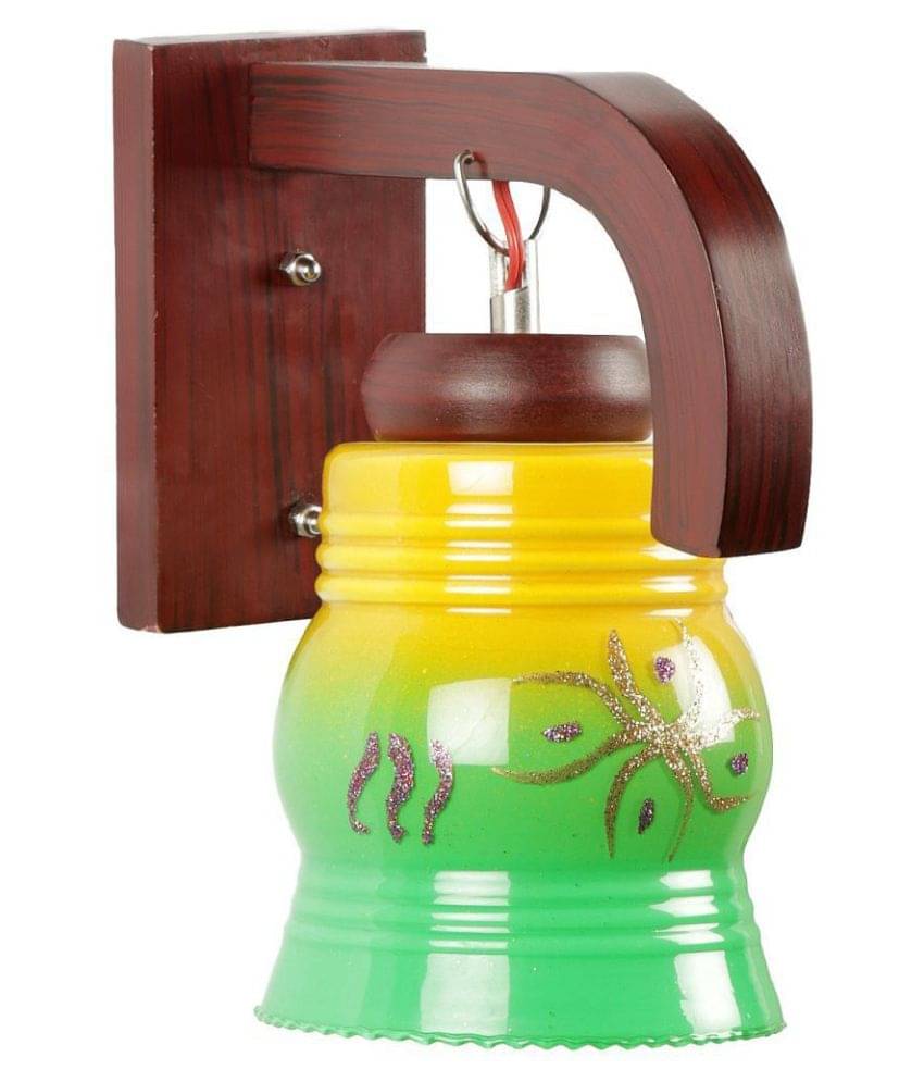     			AFAST Decorative Wall Lamp Light Wood Wall Light Multi - Pack of 1
