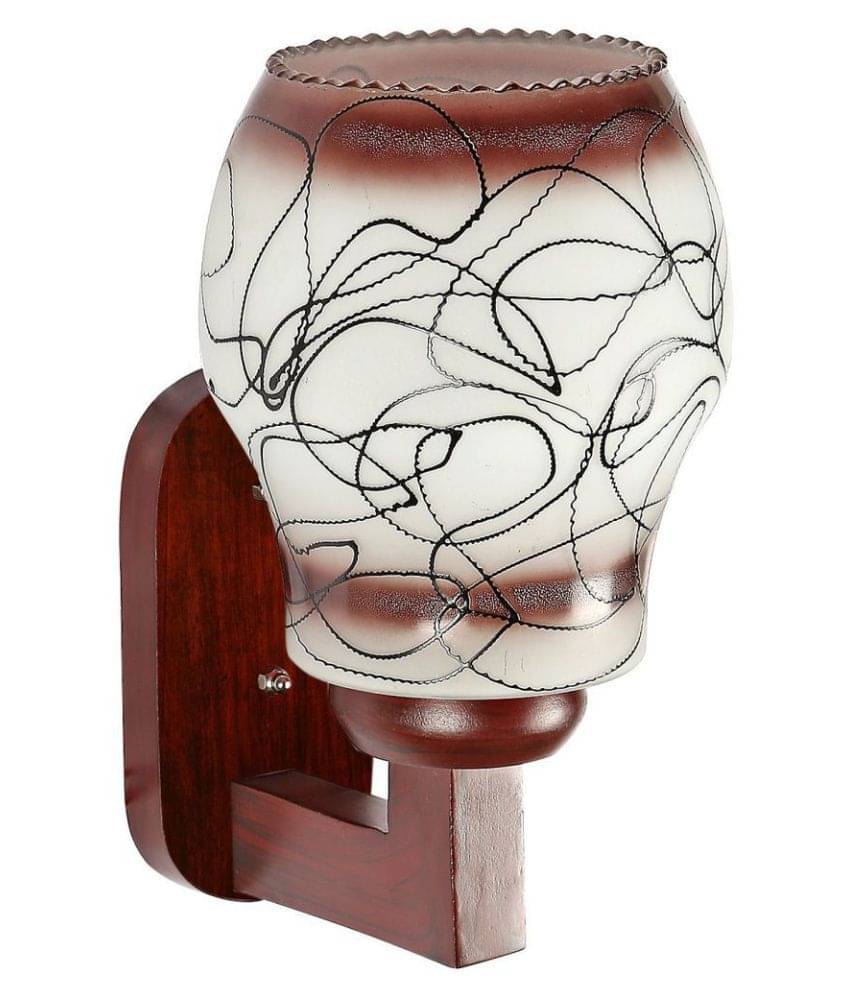     			AFAST Decorative Wall Lamp Light Wood Wall Light Multi - Pack of 1