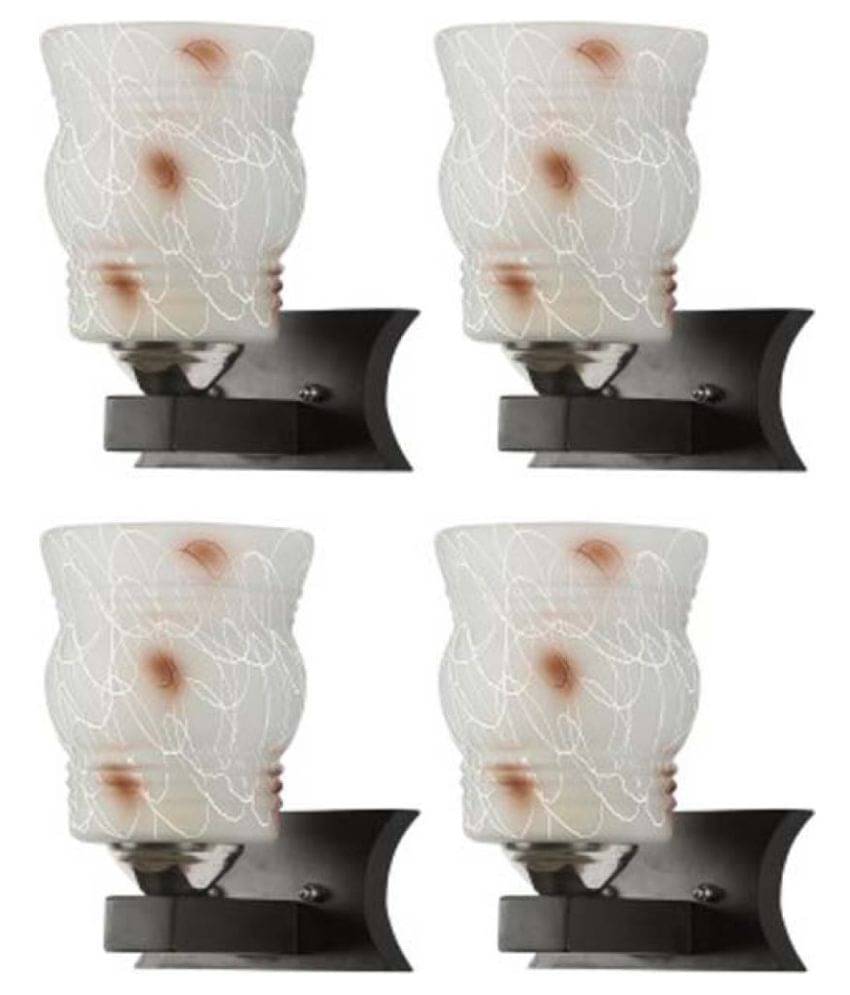     			AFAST Decorative Wall Lamp Light Wood Wall Light Multi - Pack of 4