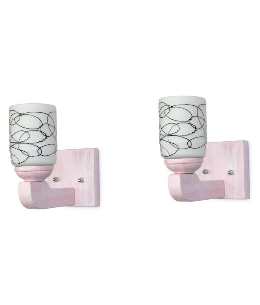     			AFAST Decorative Wall Lamp Light Glass Wall Light Multi - Pack of 2