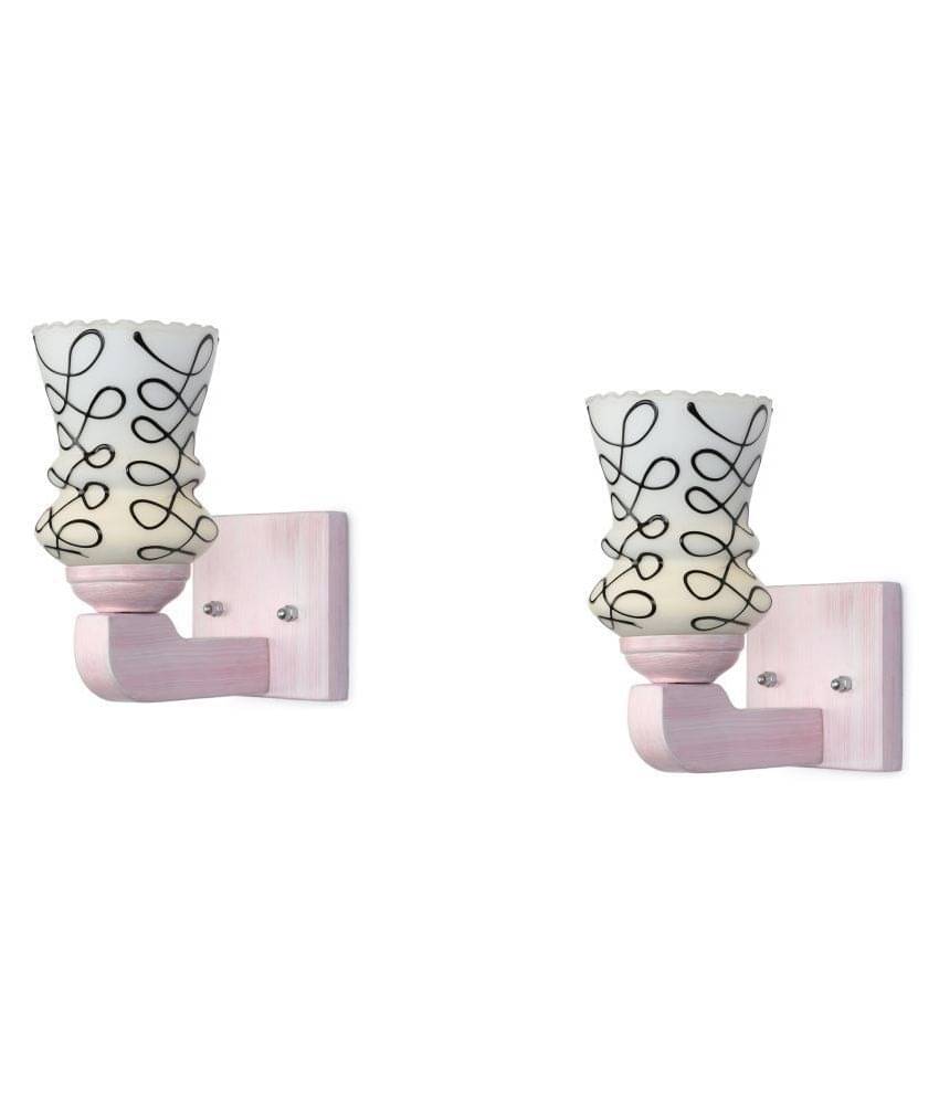     			AFAST Decorative Wall Lamp Light Glass Wall Light Multi - Pack of 2
