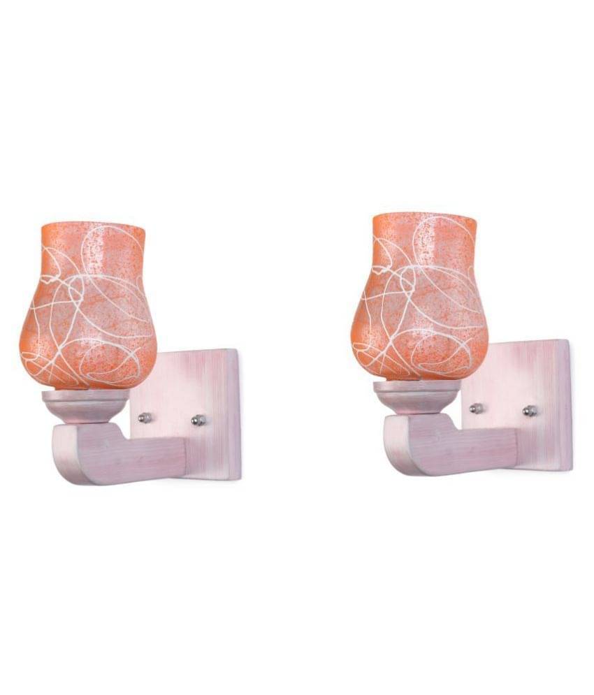     			AFAST Decorative Wall Lamp Light Glass Wall Light Multi - Pack of 2