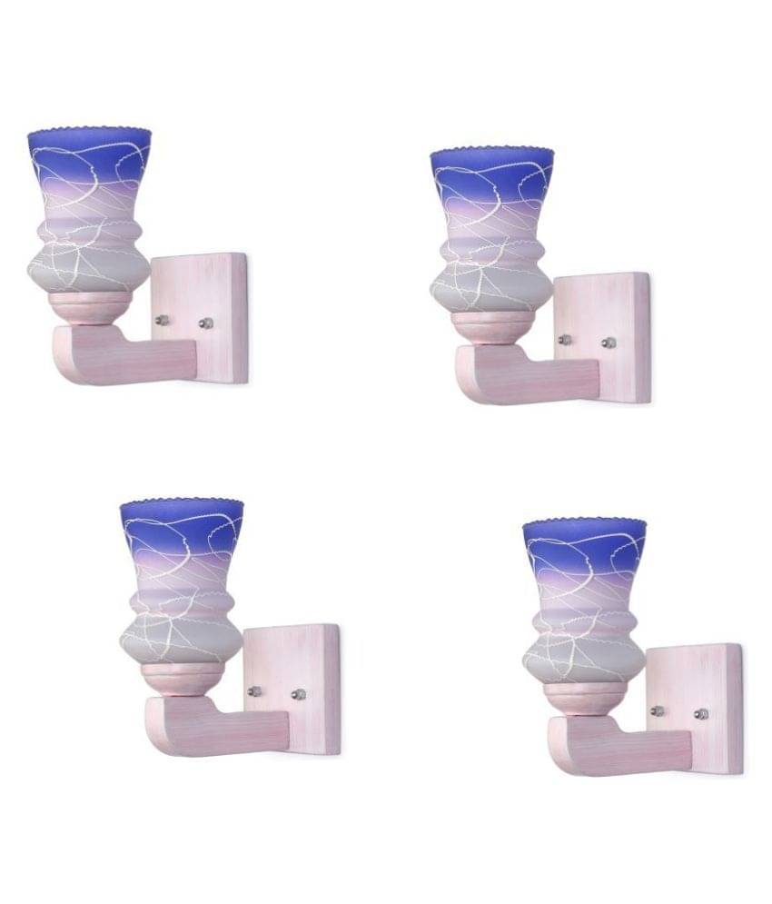 AFAST Decorative Wall Lamp Light Glass Wall Light Multi - Pack of 4 AFAST Decorative Wall Lamp Light Glass Wall Light Multi - Pack of 4