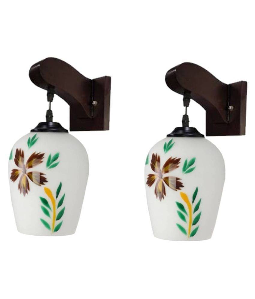 AFAST Decorative Wall Lamp Light Glass Wall Light Multi - Pack of 2 AFAST Decorative Wall Lamp Light Glass Wall Light Multi - Pack of 2