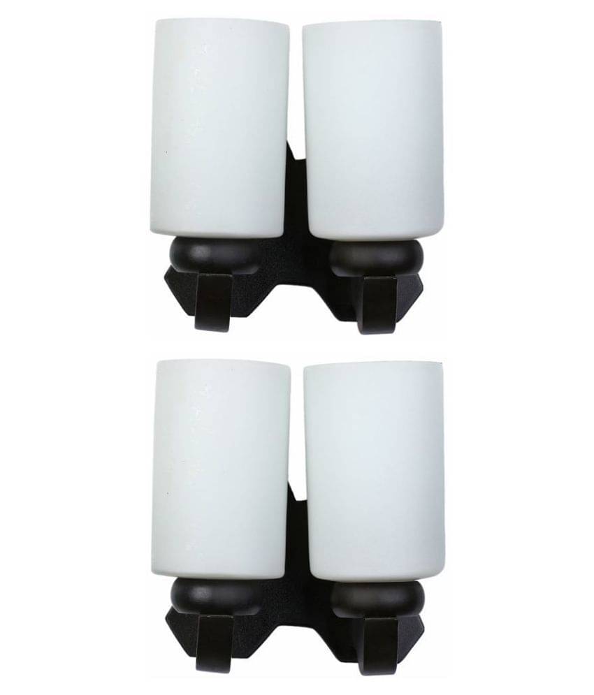 Somil Decorative Lamp Glass Wall Light Multi - Pack Of 2 Somil Decorative Lamp Glass Wall Light Multi - Pack Of 2