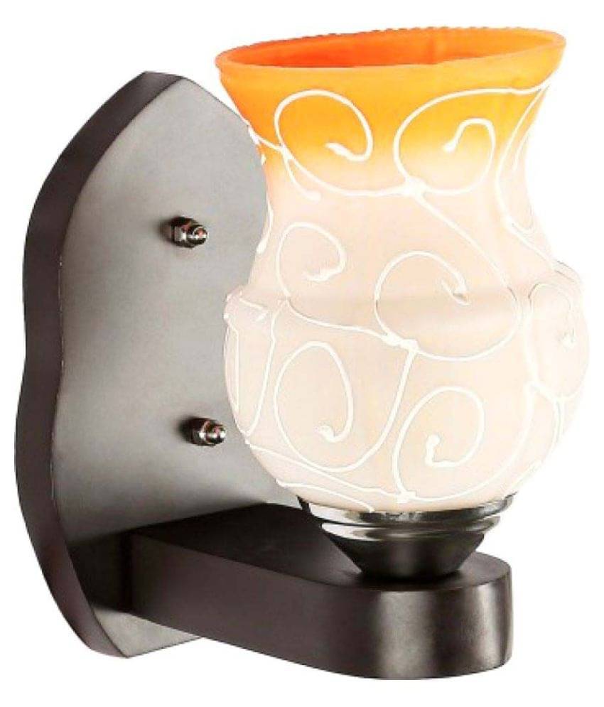 Somil Decorative Lamp Glass Wall Light Multi - Pack Of 1     			Somil Decorative Lamp Glass Wall Light Multi - Pack Of 1
