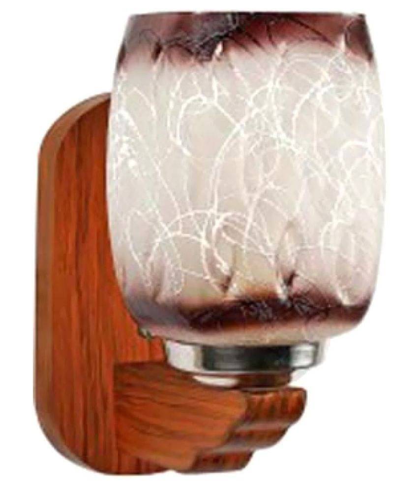 Somil Decorative Lamp Glass Wall Light Multi - Pack Of 1     			Somil Decorative Lamp Glass Wall Light Multi - Pack Of 1