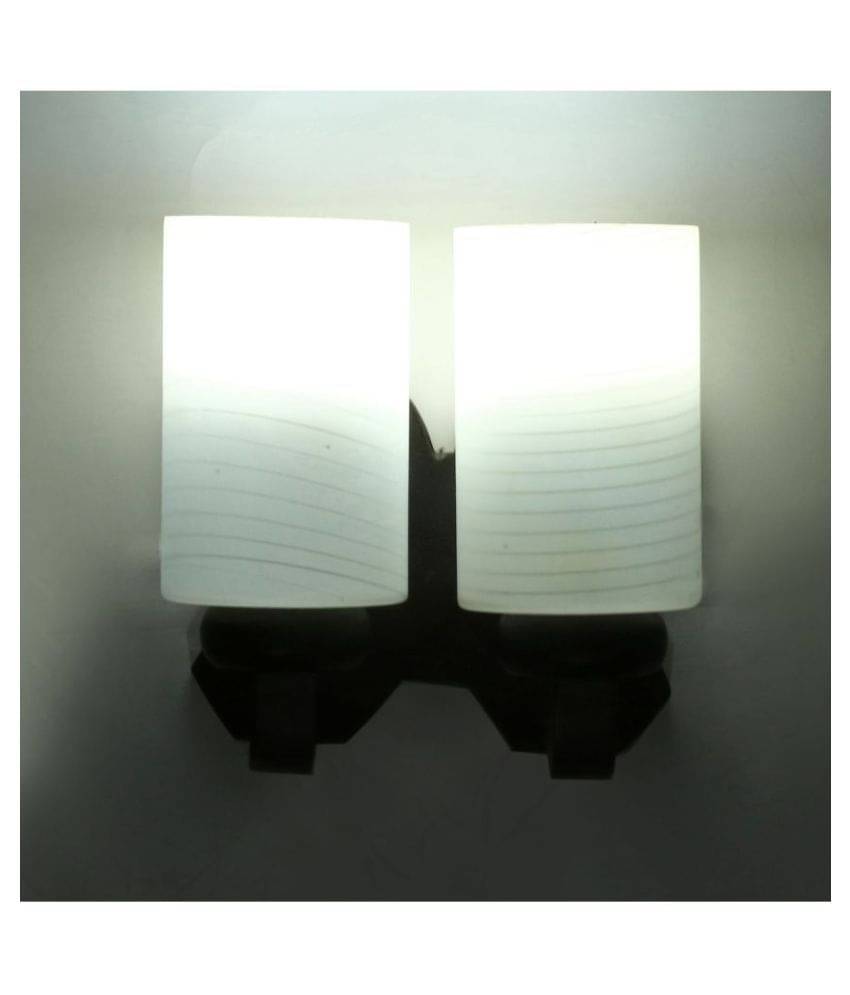 Somil Decorative Lamp Glass Wall Light Multi - Pack Of 1 Somil Decorative Lamp Glass Wall Light Multi - Pack Of 1
