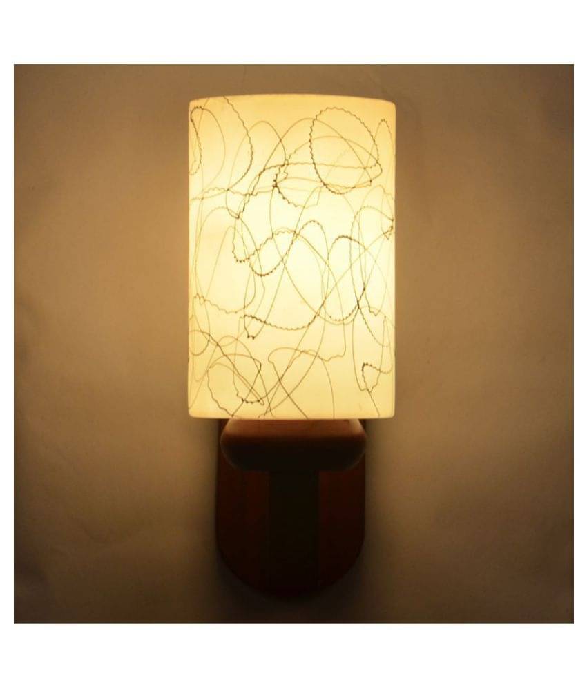     			Somil Decorative Lamp Wood Wall Light Multi - Pack Of 1