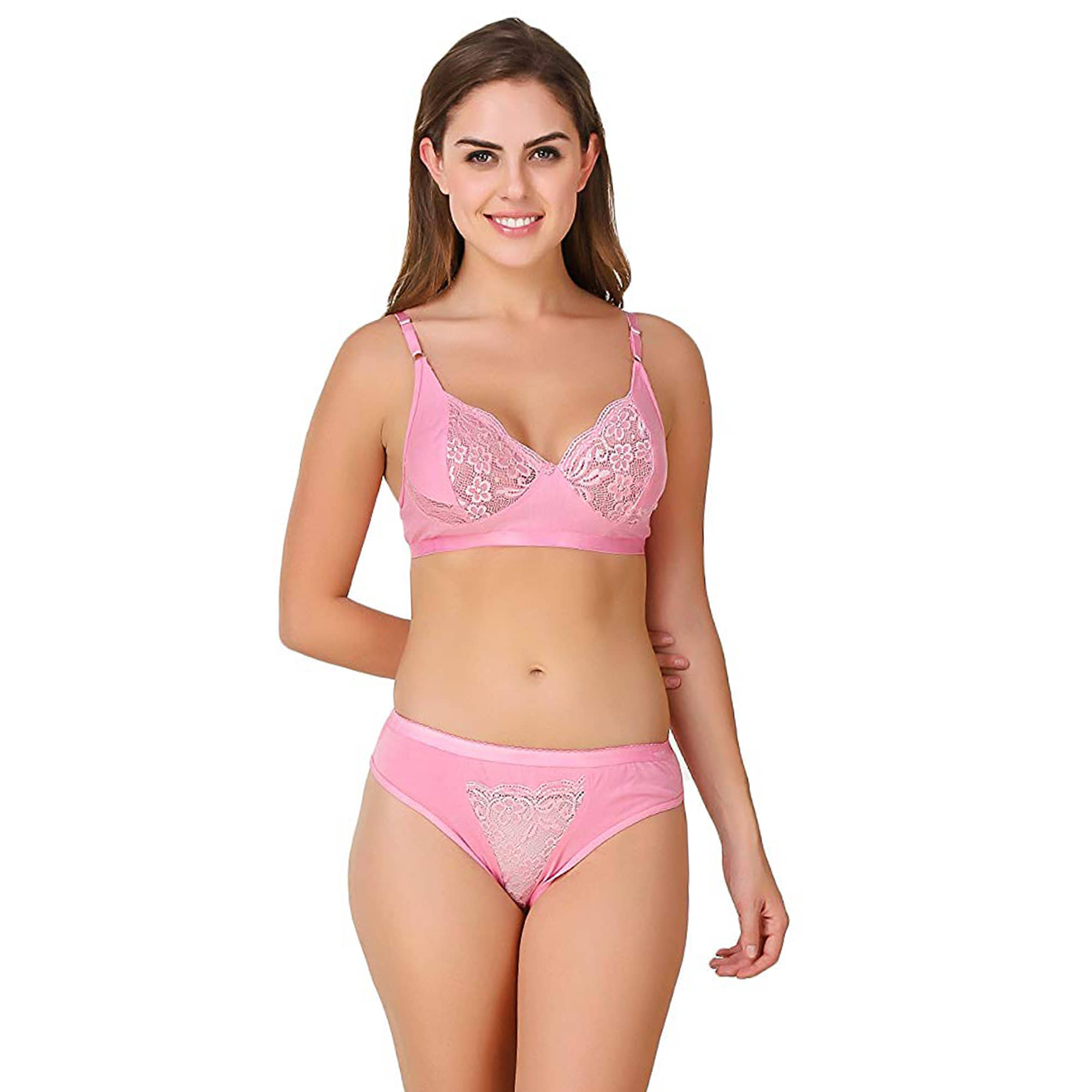 TCG Cotton Lycra Bra and Panty Set