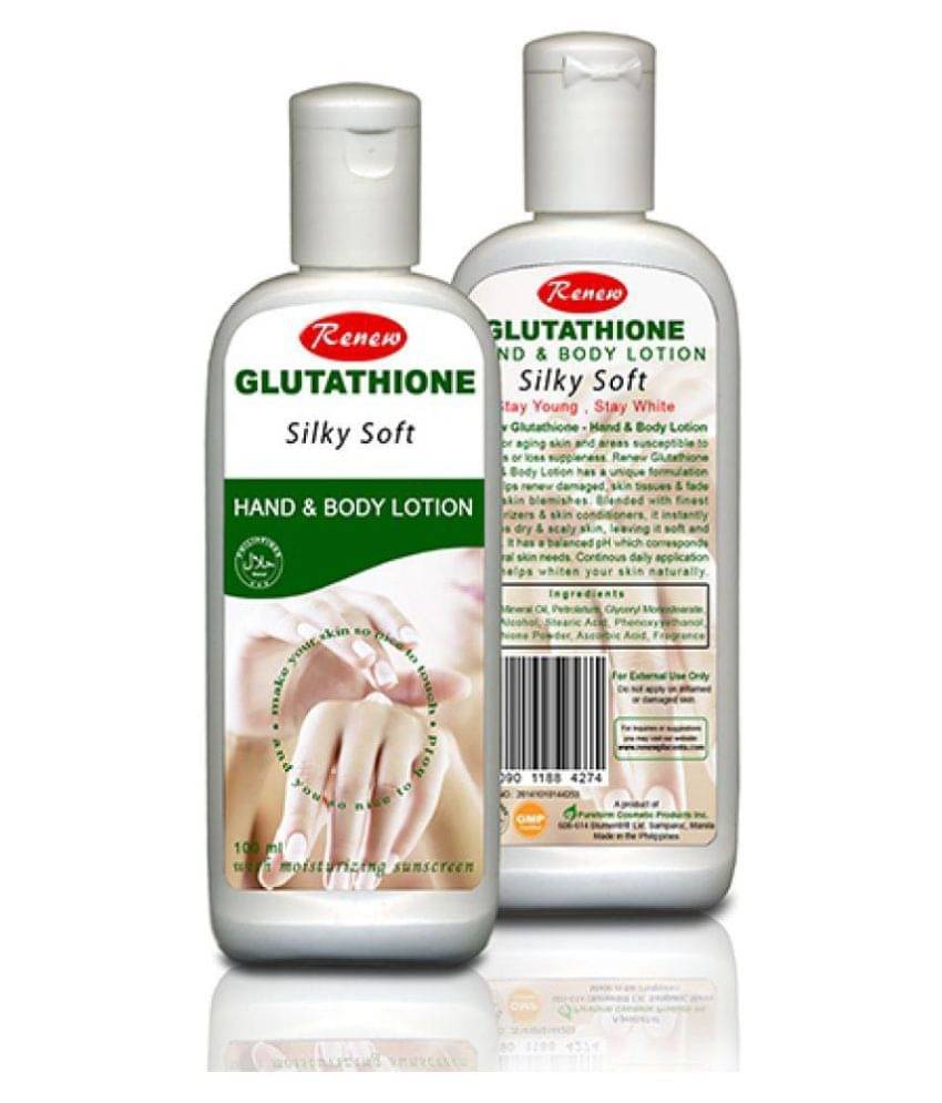 Click Store Renew Glutathione Silky Soft Hand & Body Lotion ( 100 ml ) Click Store Renew Glutathione Silky Soft Hand & Body Lotion ( 100 ml )