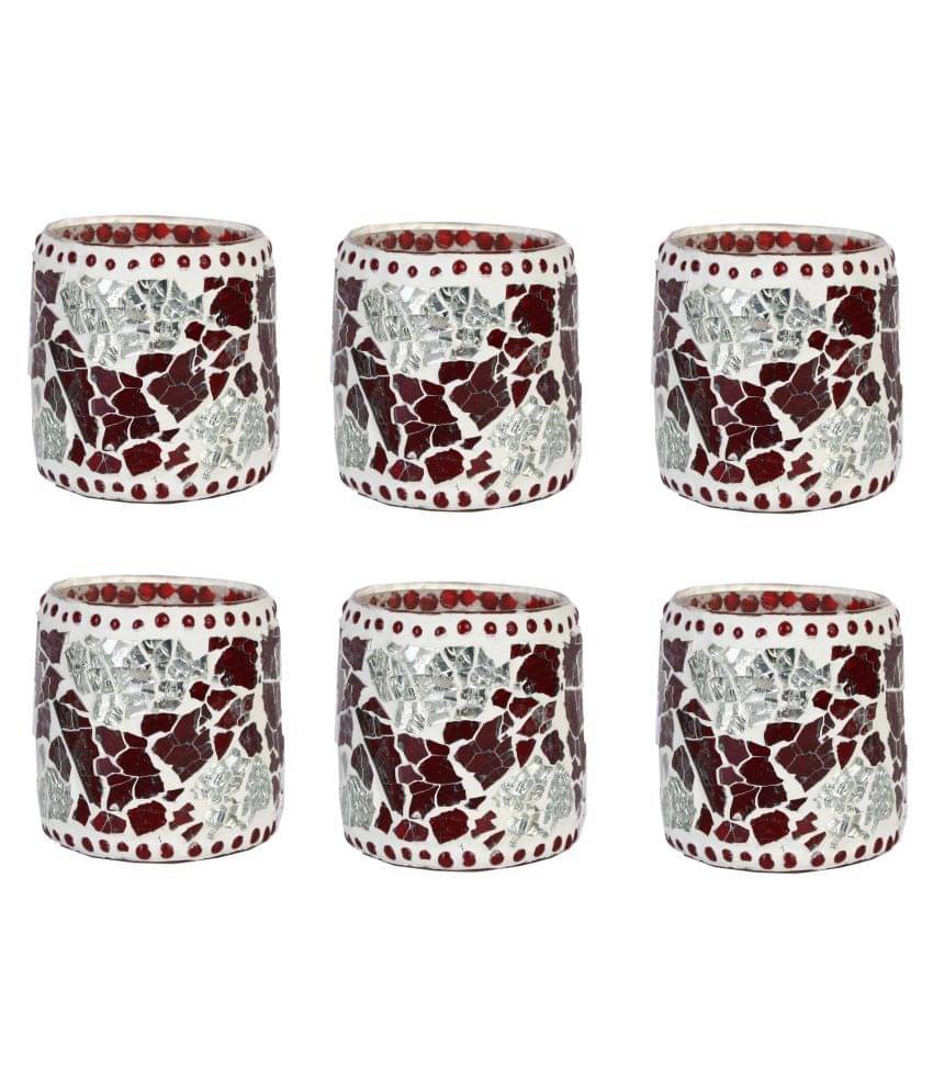     			Somil Exclusive Candle Tea Light LED T-lite Multi - Pack of 6