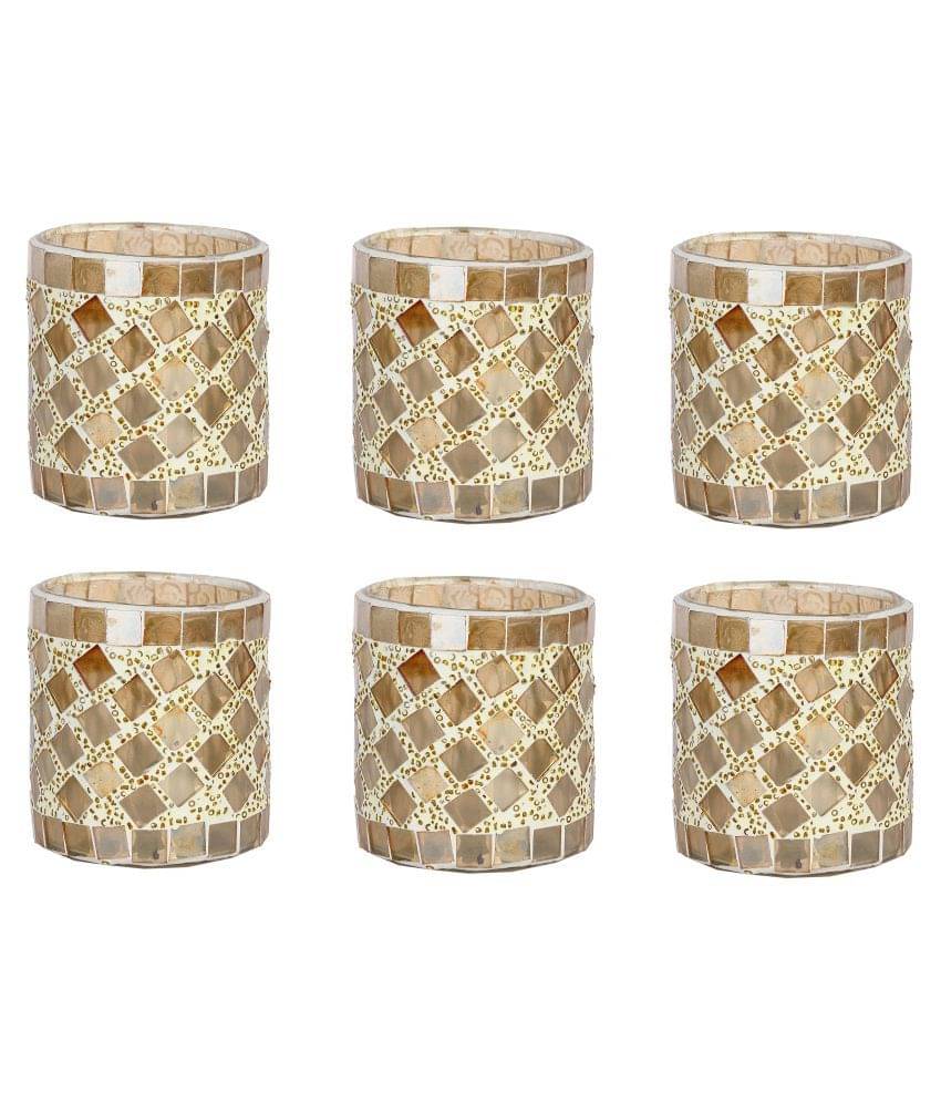     			Somil Exclusive Candle Tea Light LED T-lite Multi - Pack of 6