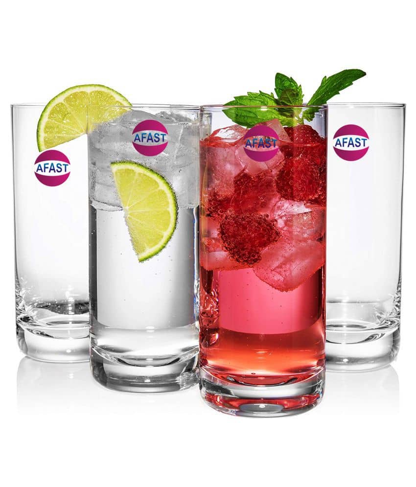 Afast Water/Juice  Glasses Set,  300 ML - (Pack Of 6)