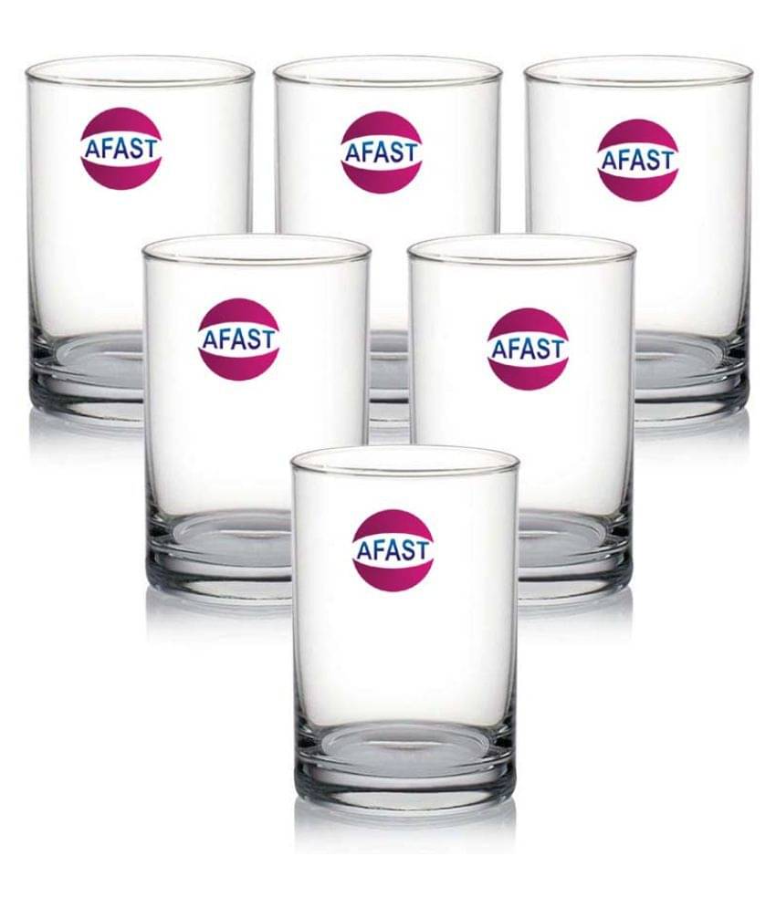    			Afast Water/Juice  Glasses Set,  300 ML - (Pack Of 6)
