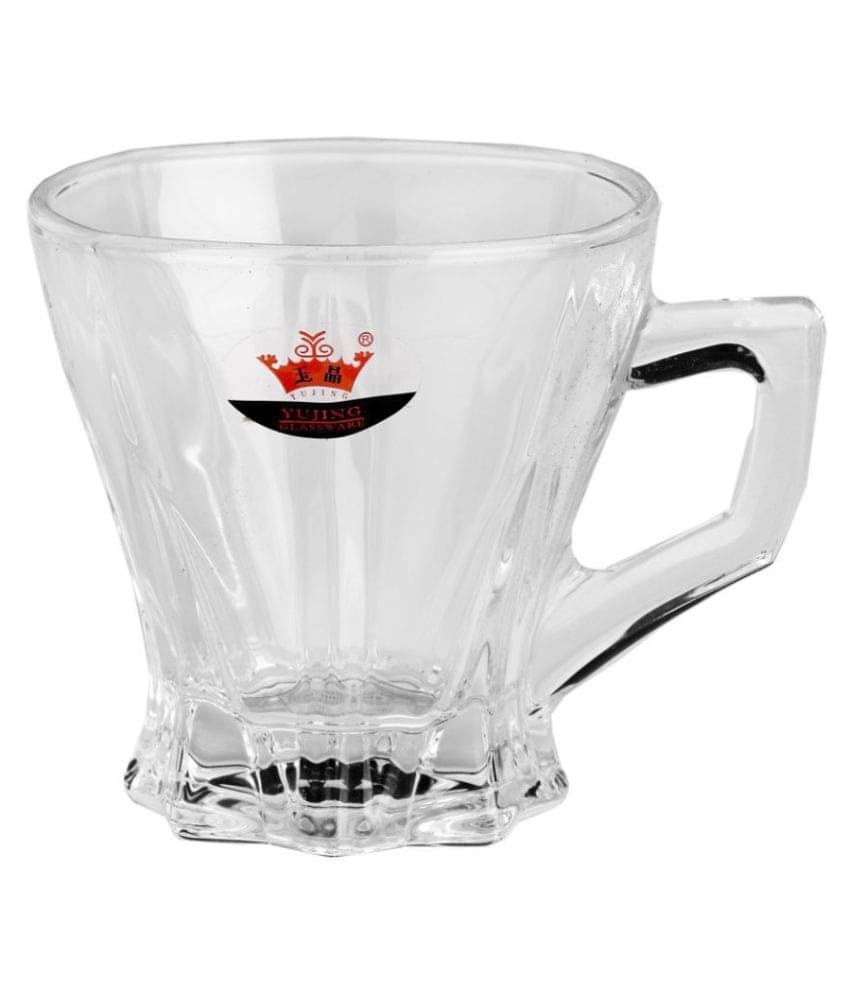     			Afast Glass Tea, Coffee Cup Set, Transparent, Pack Of 6, 100 ml