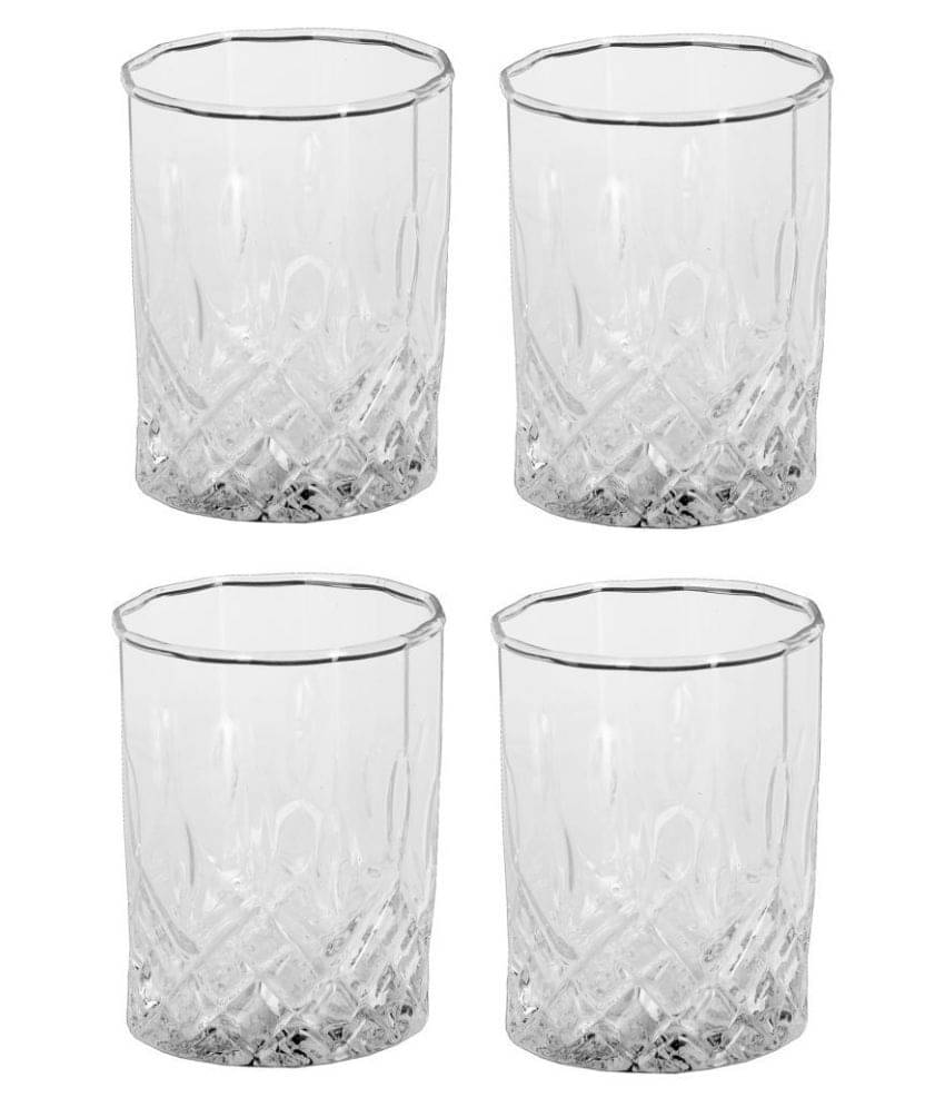     			Afast Glass Glasses, Clear, Pack Of 4, 200 ml