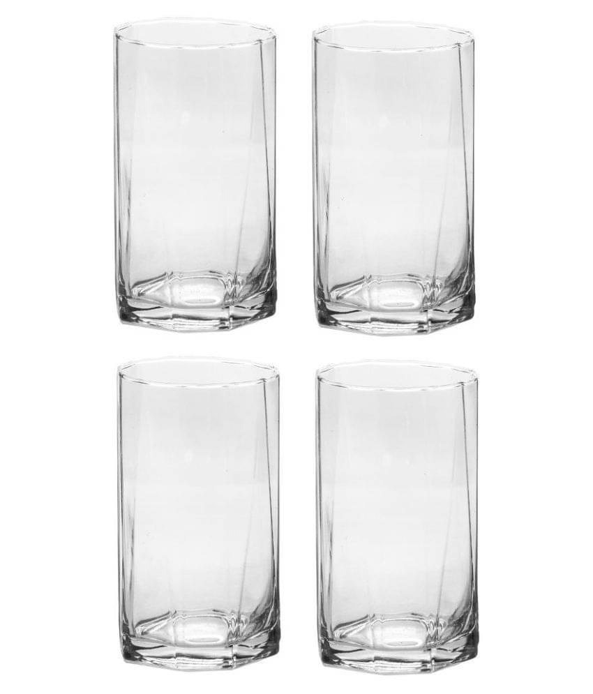     			Afast Glass Glasses, Clear, Pack Of 4, 210 ml