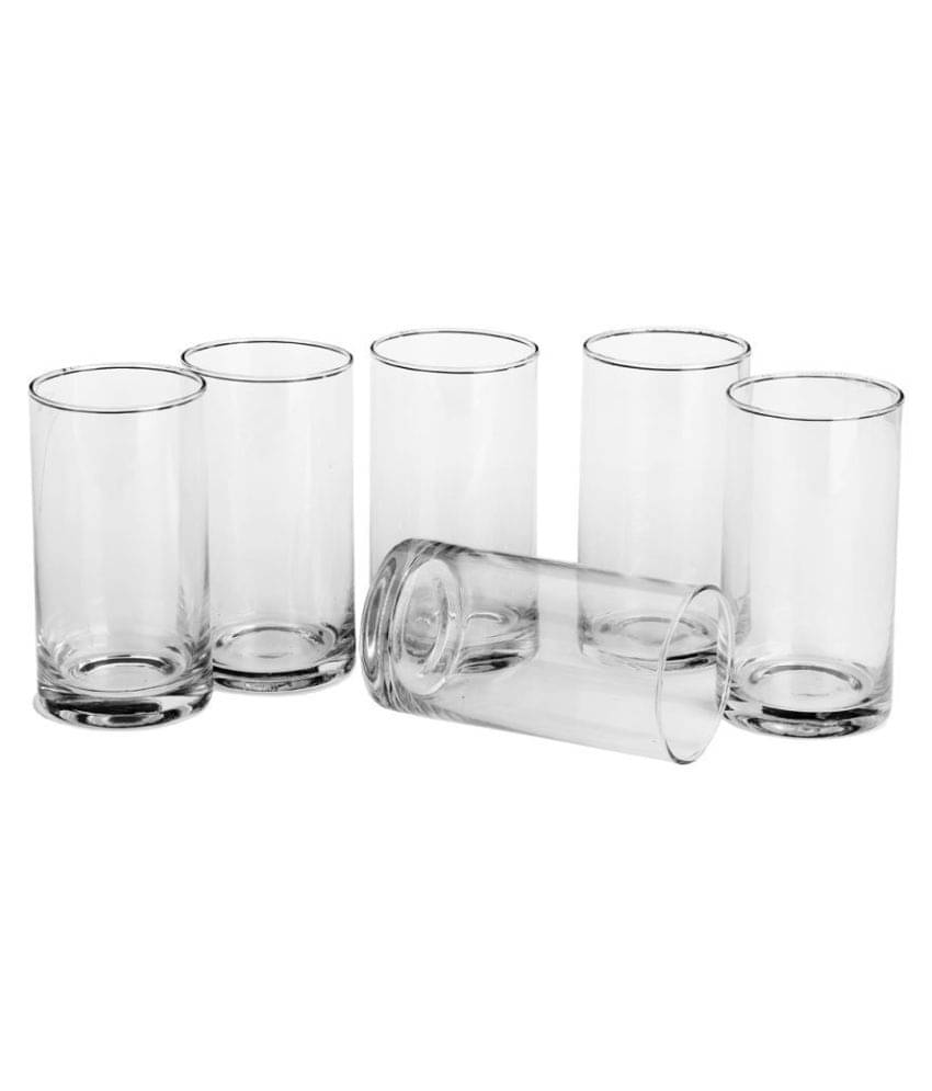     			Afast Glass Glasses, Clear, Pack Of 6, 250 ml
