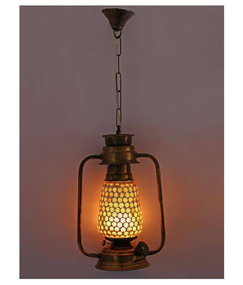 AFAST Antique Colorful Lantern Lamp - A43 Hanging Lanterns 61 - Pack of 1 AFAST Antique Colorful Lantern Lamp - A43 Hanging Lanterns 61 - Pack of 1