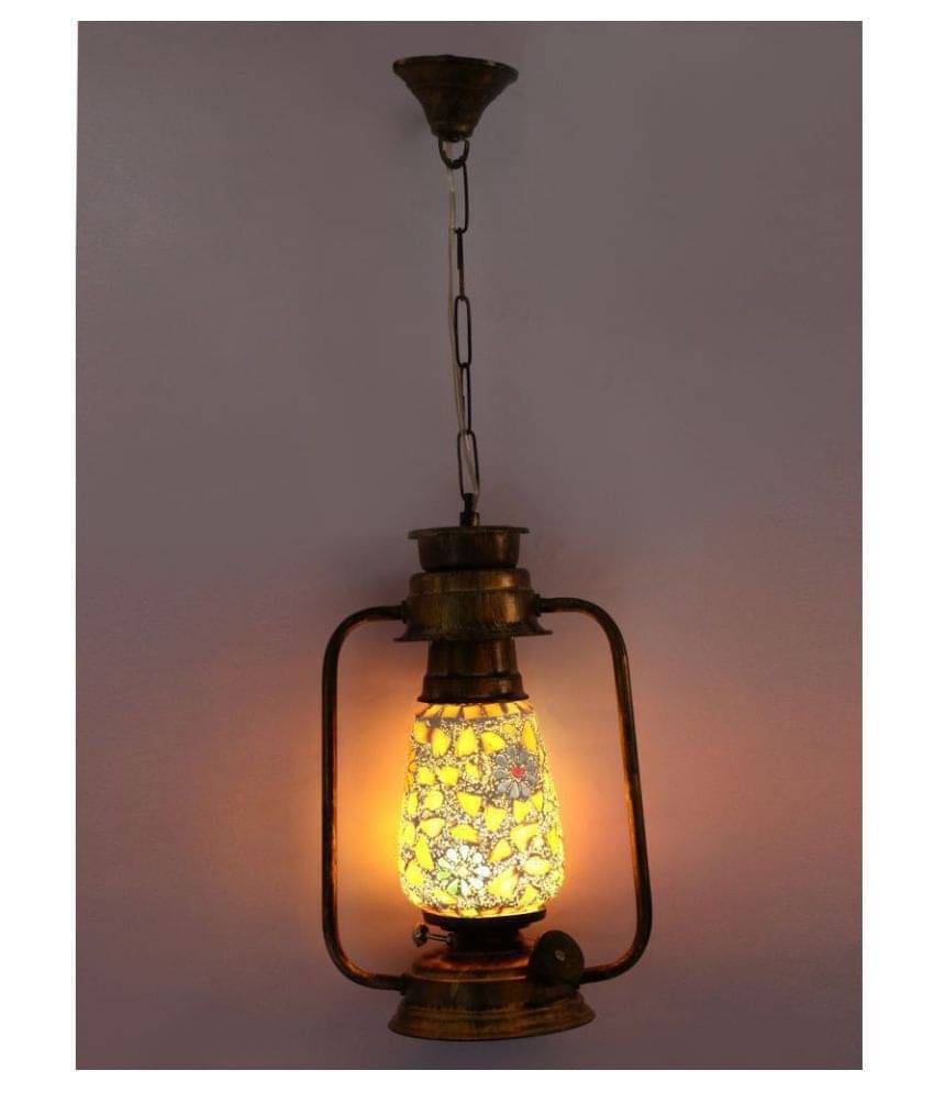     			AFAST Antique Colorful Lantern Lamp - A35 Hanging Lanterns 61 - Pack of 1