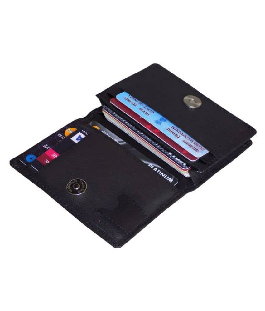 KAN Leather Black Fashion Regular Wallet - Handbags | Buy online on ZillyBuy