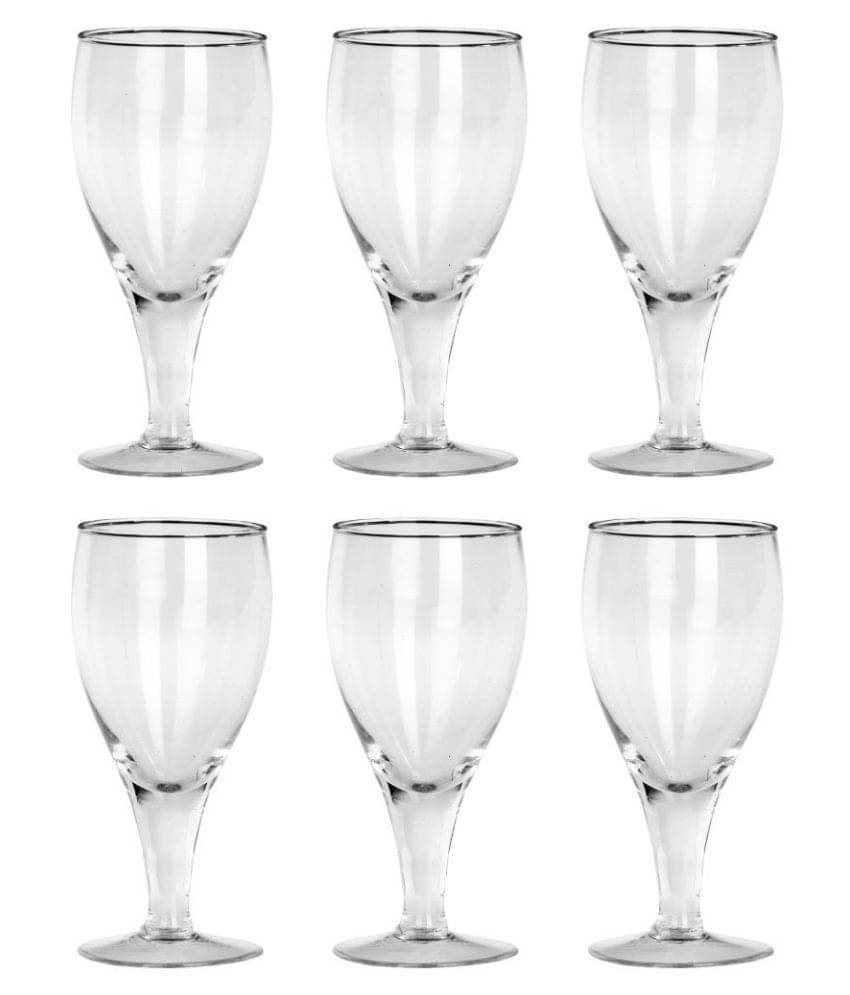     			Afast Wine  Glasses Set,  180 ML - (Pack Of 6)