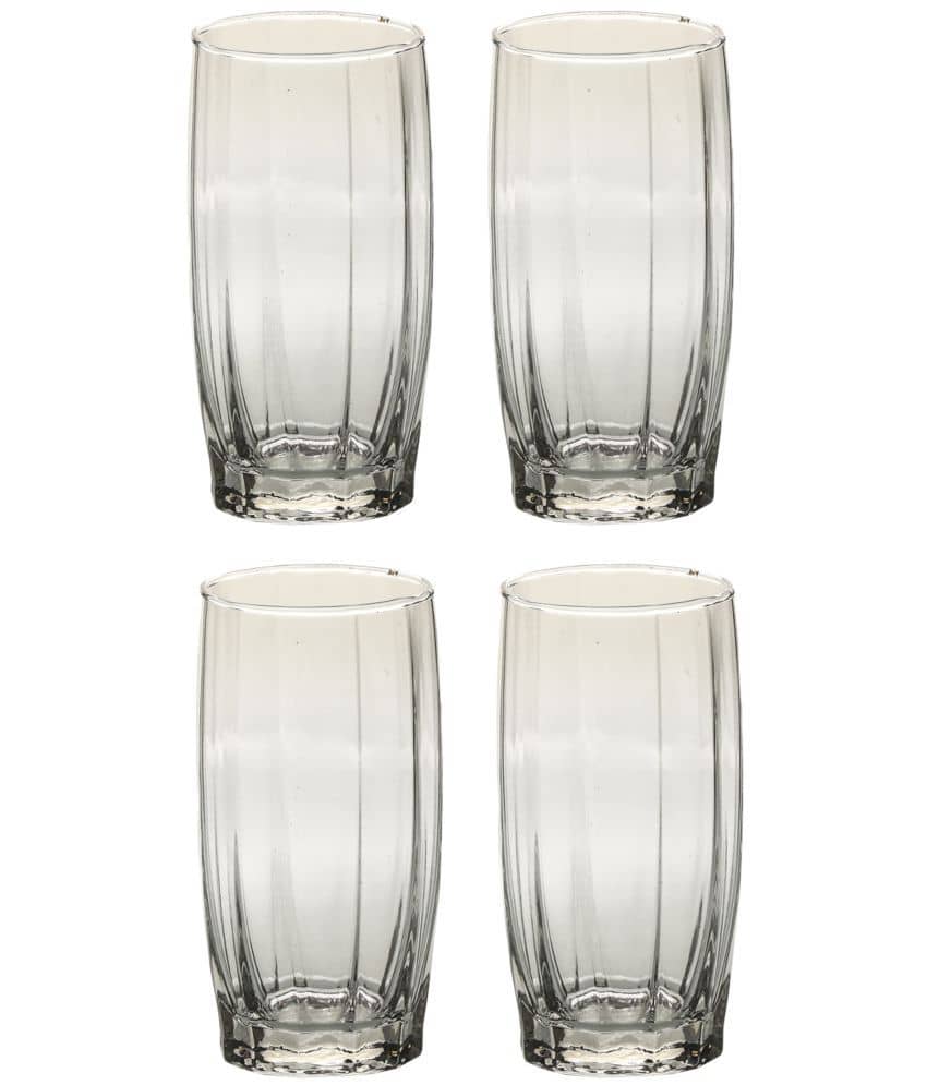 Afast Water/Juice  Glasses Set,  400 ML - (Pack Of 4)
