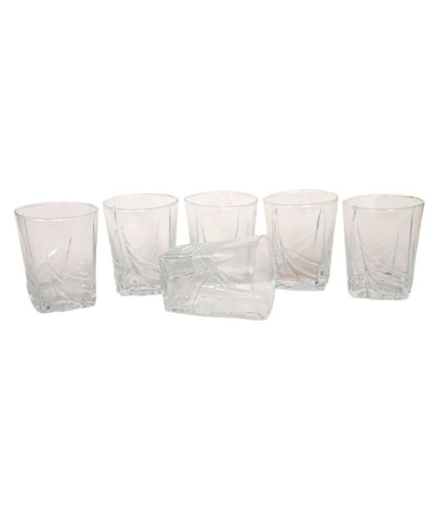 Afast Glass Glasses, Clear, Pack Of 6, 200 ml