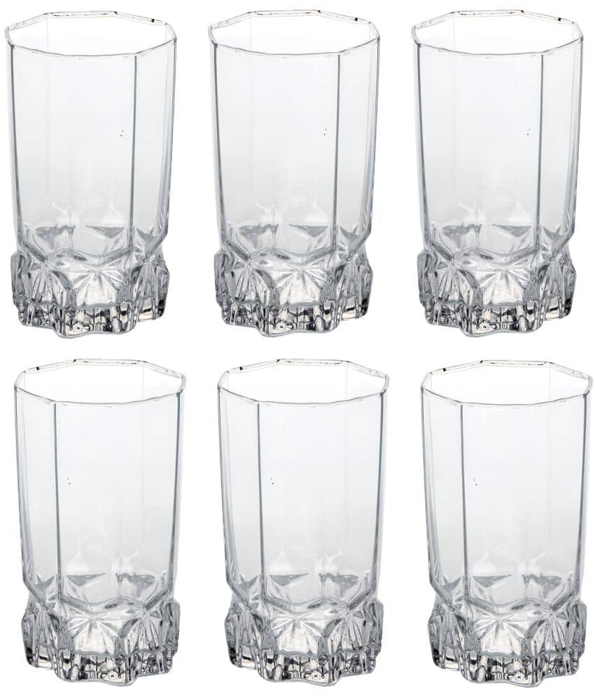 Afast Water/Juice  Glasses Set,  300 ML - (Pack Of 6)