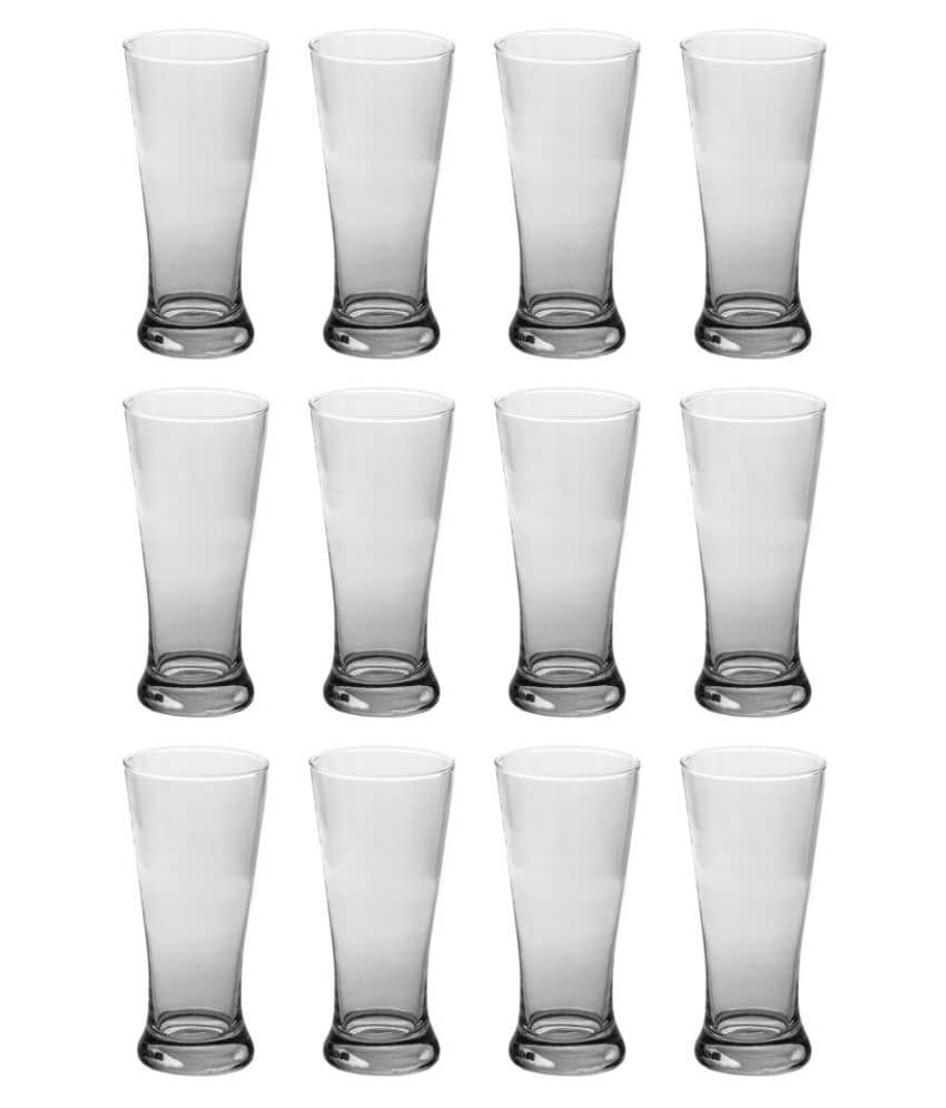 Afast Glass Glasses, Transparent, Pack Of 12, 250 ml