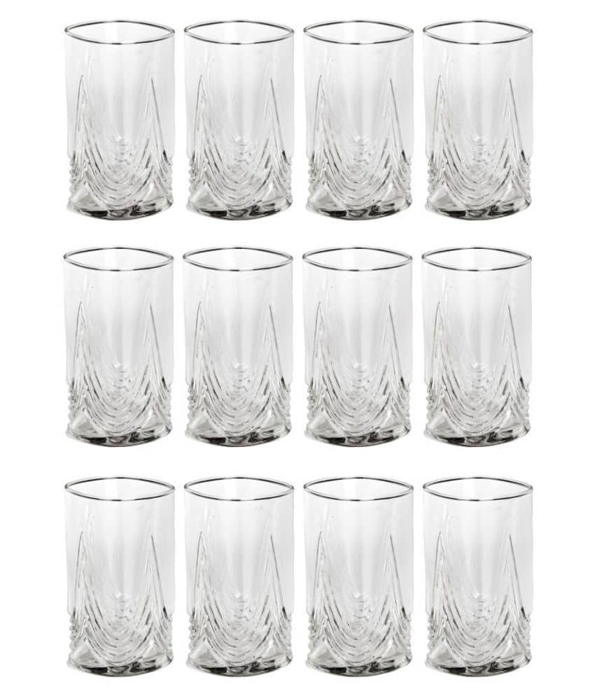 Afast Water/Juice  Glasses Set,  300 ML - (Pack Of 12)