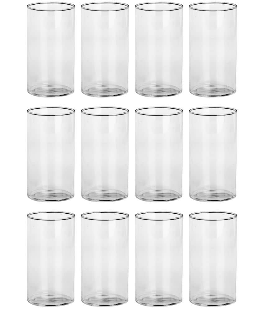 Afast Water/Juice  Glasses Set,  280 ML - (Pack Of 12)