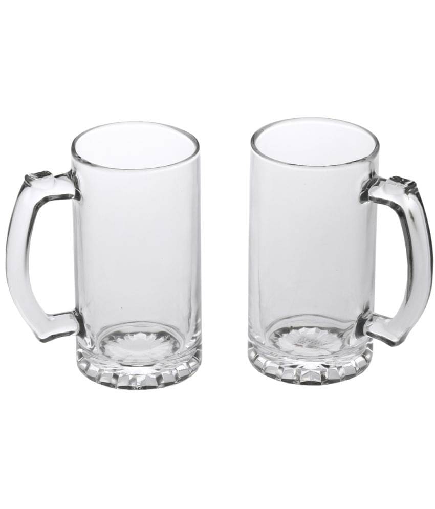     			Afast Beer Mug Glasses Set,  500 ML - (Pack Of 2)