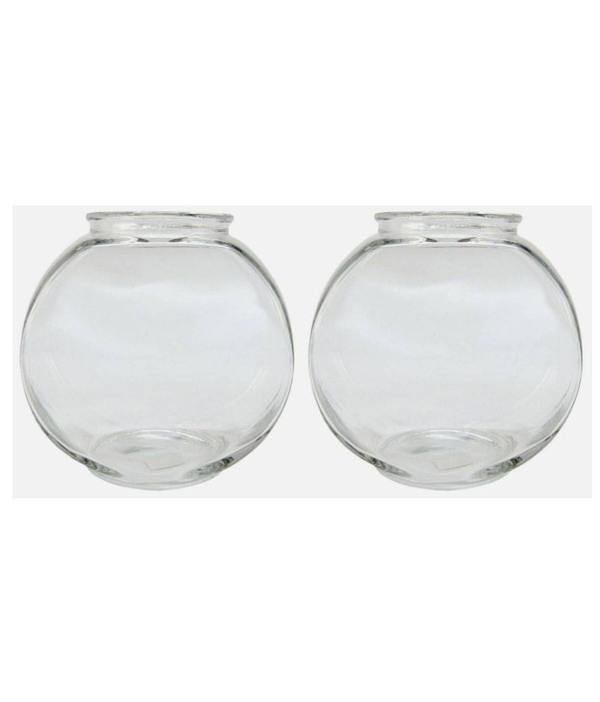 Fish Bowl Transparent Set Of Two Fish Bowl Transparent Set Of Two