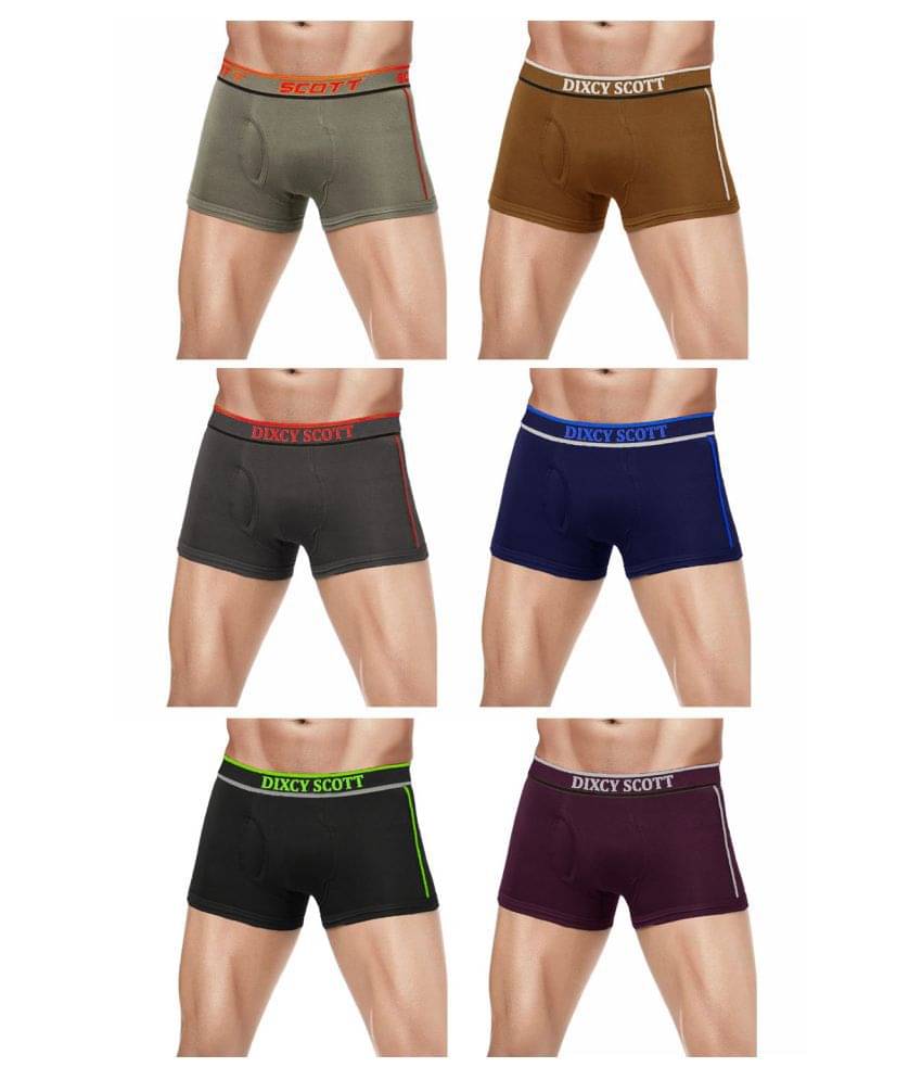 Dixcy Scott Multi Trunk Pack of 6 Dixcy Scott Multi Trunk Pack of 6