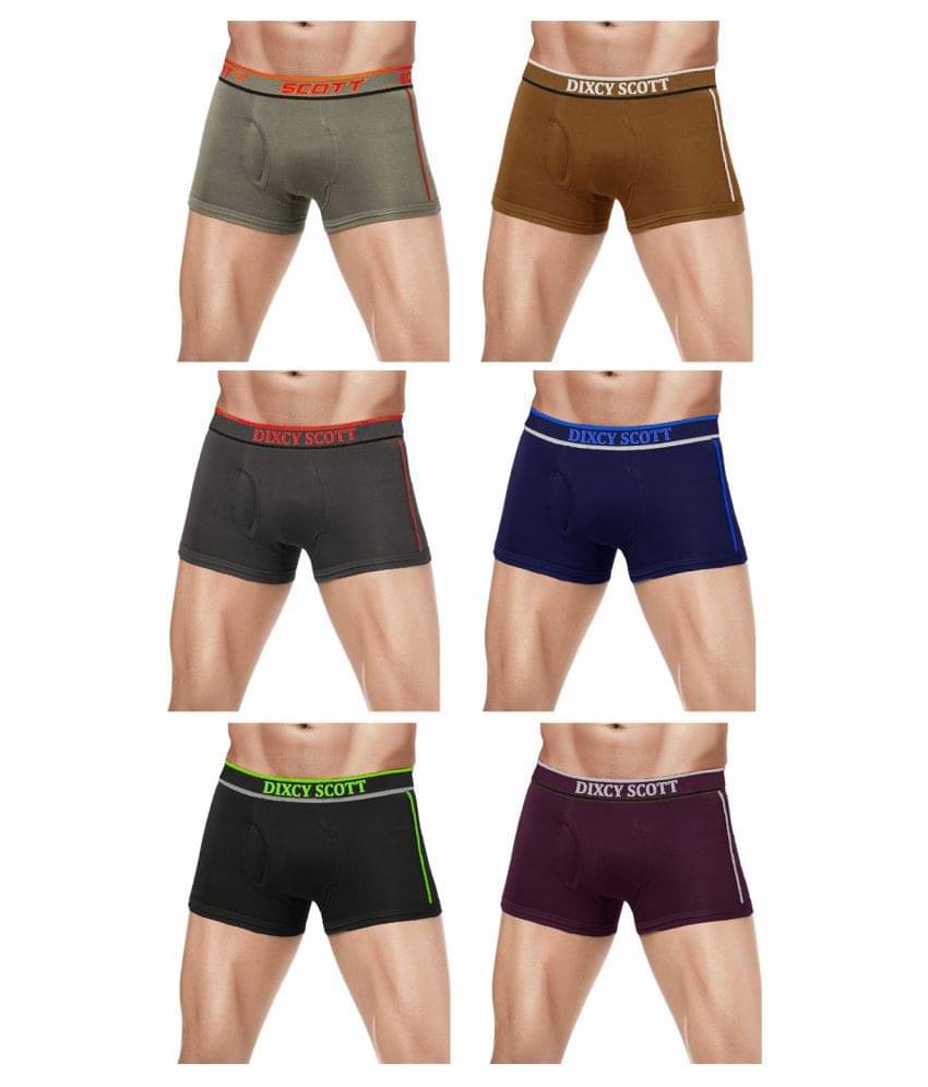 Dixcy Scott Multi Trunk Pack of 6 Dixcy Scott Multi Trunk Pack of 6