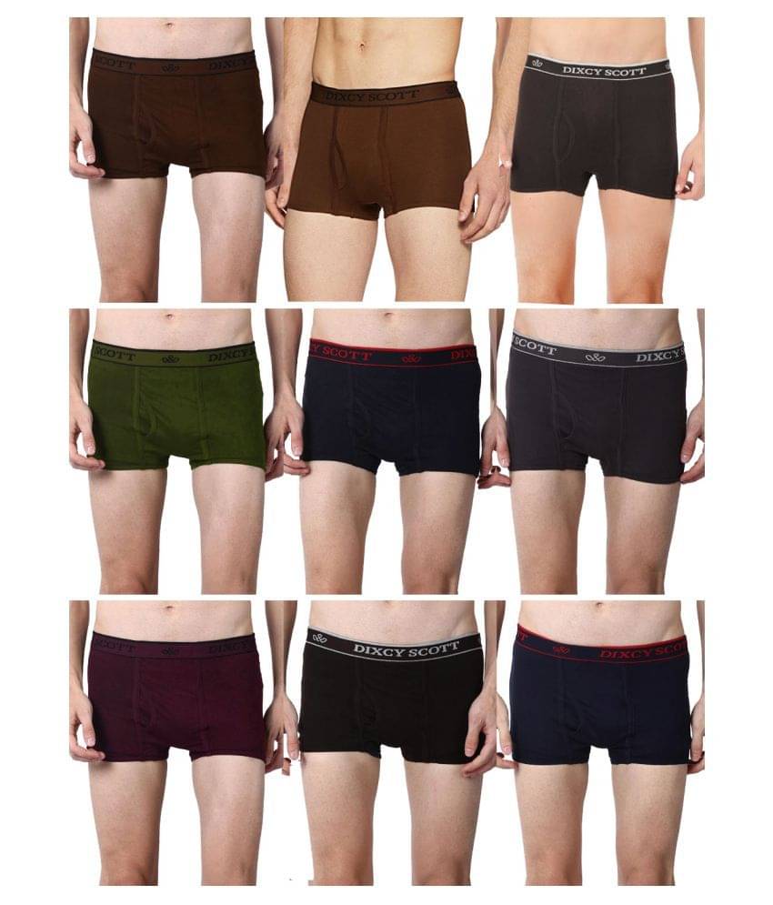 Dixcy Scott Multi Trunk Pack of 9 Dixcy Scott Multi Trunk Pack of 9